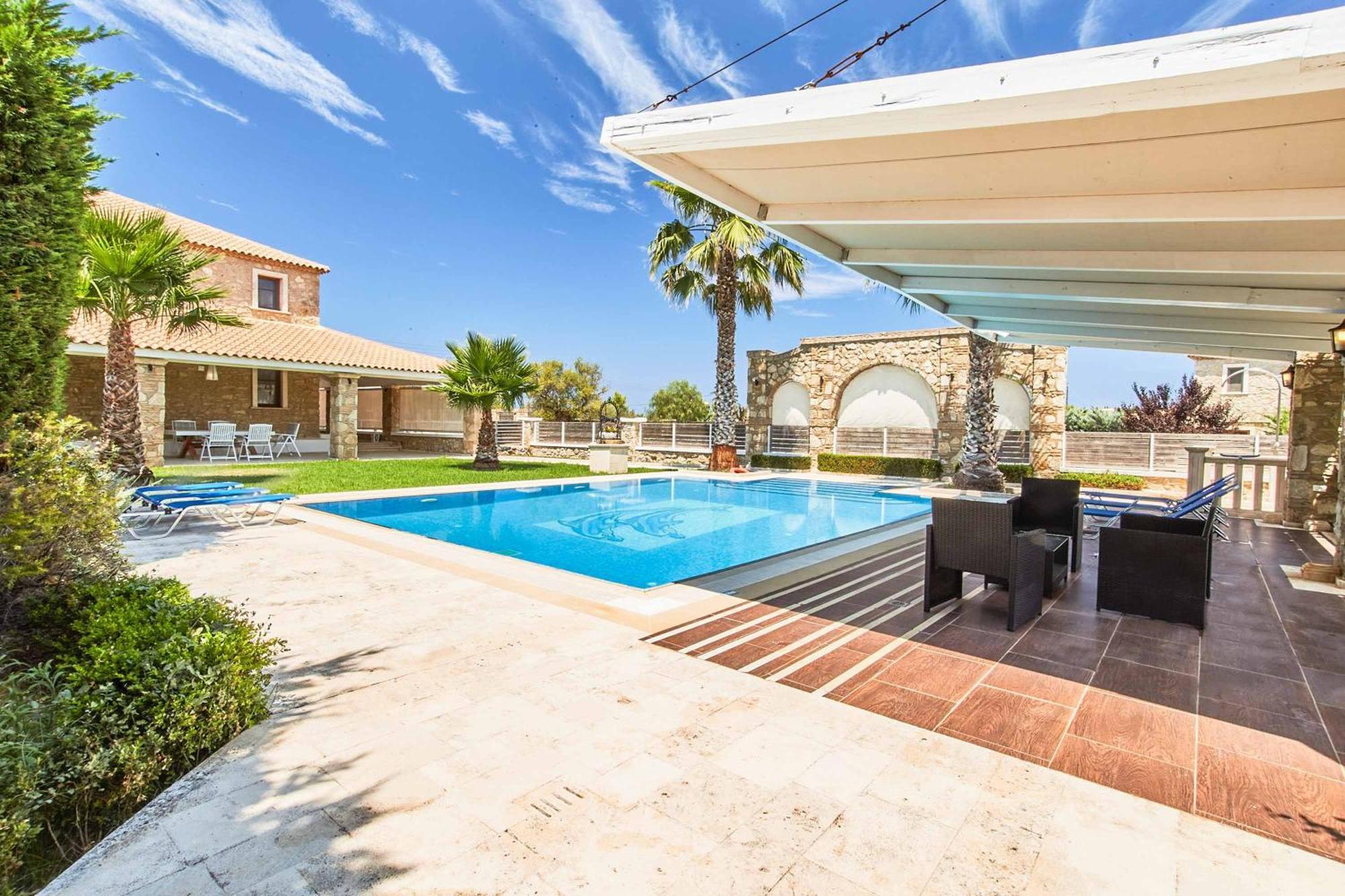Villa St Dennis Makris Gialos  Zewnętrze zdjęcie