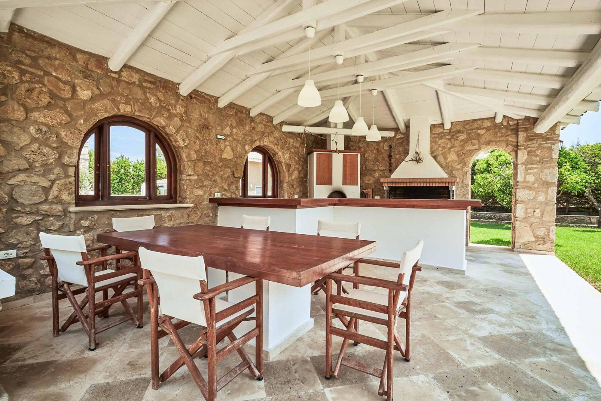 Villa St Dennis Makris Gialos  Zewnętrze zdjęcie
