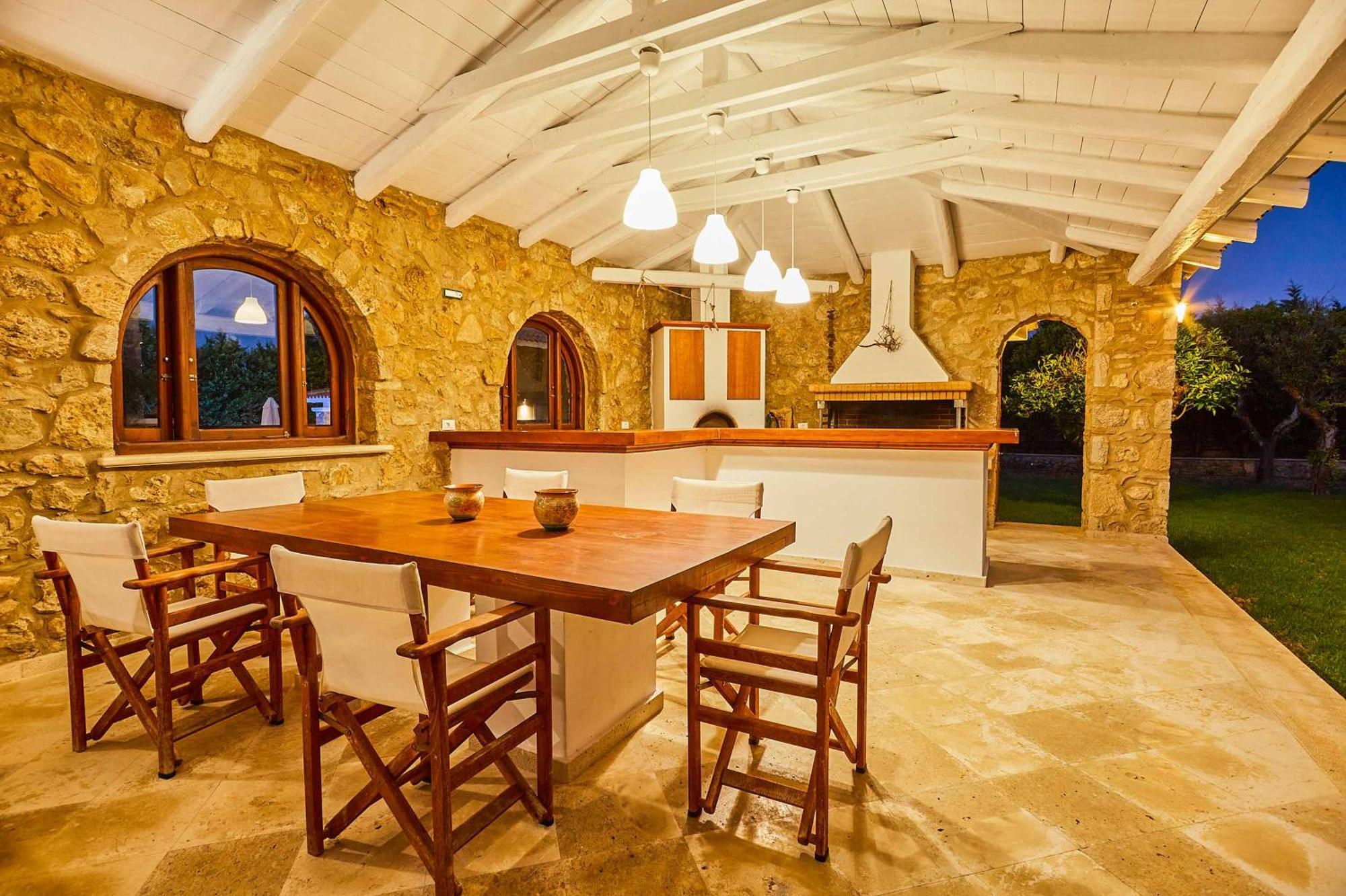 Villa St Dennis Makris Gialos  Zewnętrze zdjęcie
