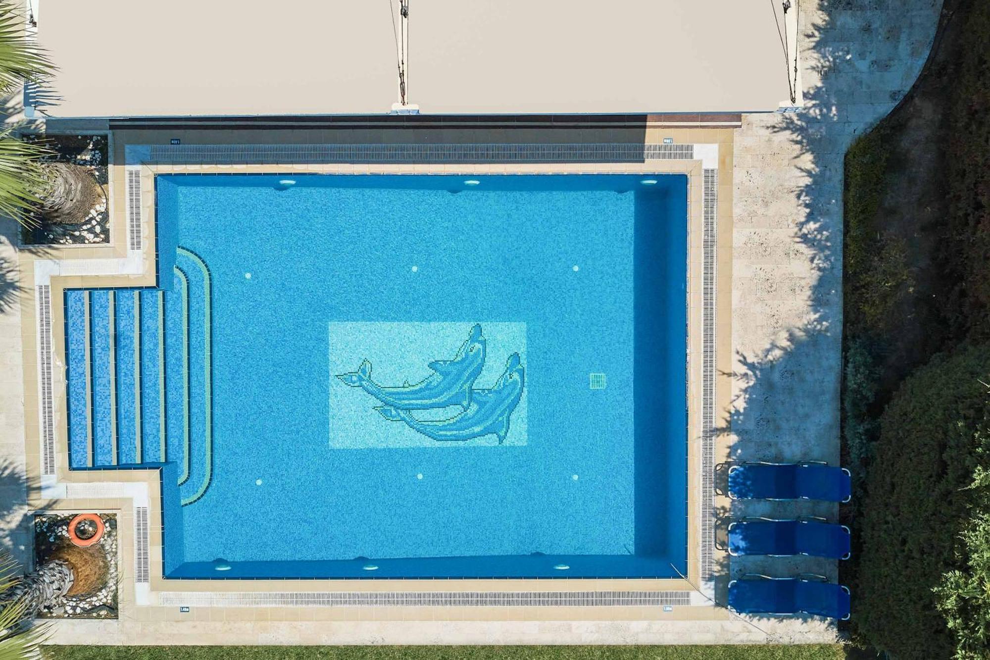 Villa St Dennis Makris Gialos  Zewnętrze zdjęcie
