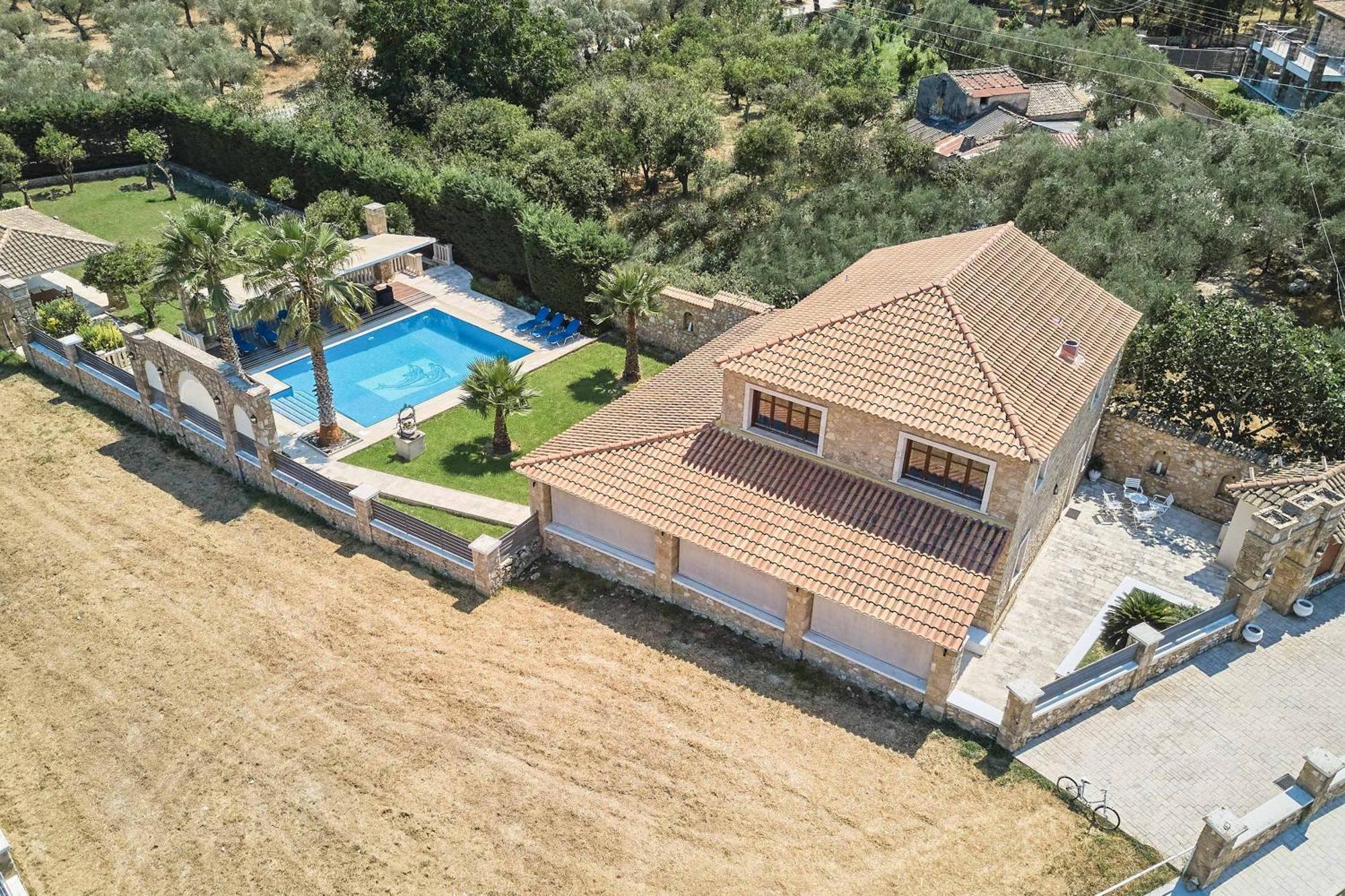 Villa St Dennis Makris Gialos  Zewnętrze zdjęcie